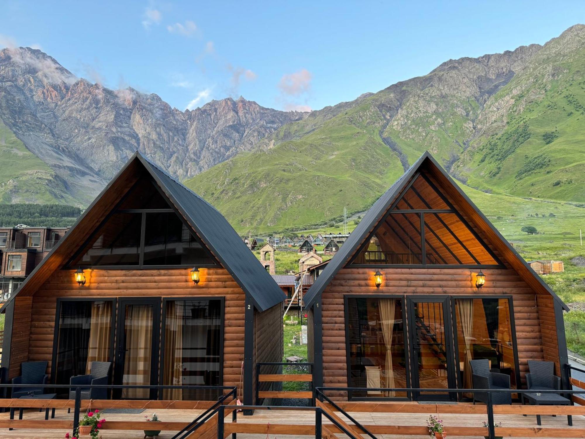 Outdoor Cottages Kazbegi المظهر الخارجي الصورة